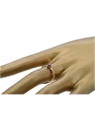 Ruso soviético rosa 14k 585 oro Alejandrita Rubí Esmeralda Zafiro Circón anillo vrc014