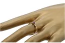 Russian Soviet rose 14k 585 gold Alexandrite Ruby Emerald Sapphire Zircon ring  vrc014