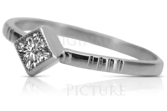 Prsten růžové červené zlato 14k 585 VRC138 vinobraní svítidlo