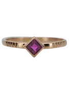 Rose soviétique russe 14k 585 or Alexandrite Ruby Emerald Sapphire Zircon ring vrc014