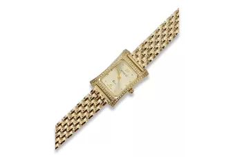 Reloj de oro para hombre Geneve ★ zlotychlopak.pl ★ Pureza de oro 585 333 Precio bajo!