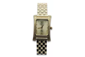 Reloj de oro para hombre Geneve ★ zlotychlopak.pl ★ Pureza de oro 585 333 Precio bajo!