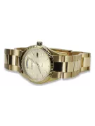 мужских золотых часов с браслетом 14k Geneve mw013ydy&mbw017y