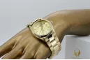 мужских золотых часов с браслетом 14k Geneve mw013ydy&mbw017y