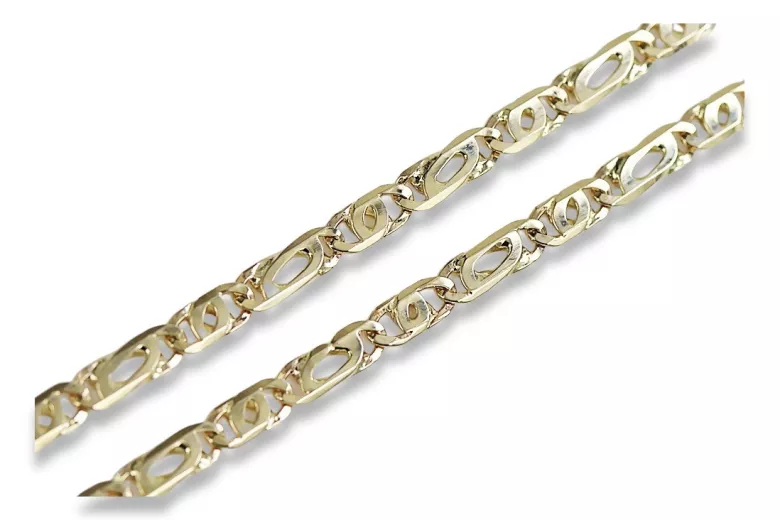 Російська троянда (італійська жовта) золотий діамантовий огранований браслет cb021