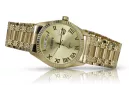 Złoty zegarek męski 14k 585 Geneve mw013ydg&mbw006yo
