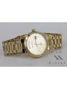 Złoty zegarek męski 14k 585 Geneve mw013ydg&mbw012yo