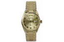 Gold men's watch Geneve ★ zlotychlopak.pl ★ Gold purity 585 333 Low Price!