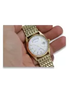reloj de hombre oro con pulsera 14k 585 geneve mw013ydbc&mbw013y