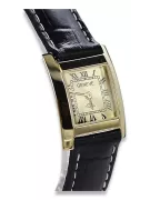 Gold men's watch Geneve ★ zlotychlopak.pl ★ Gold purity 585 333 Low Price!