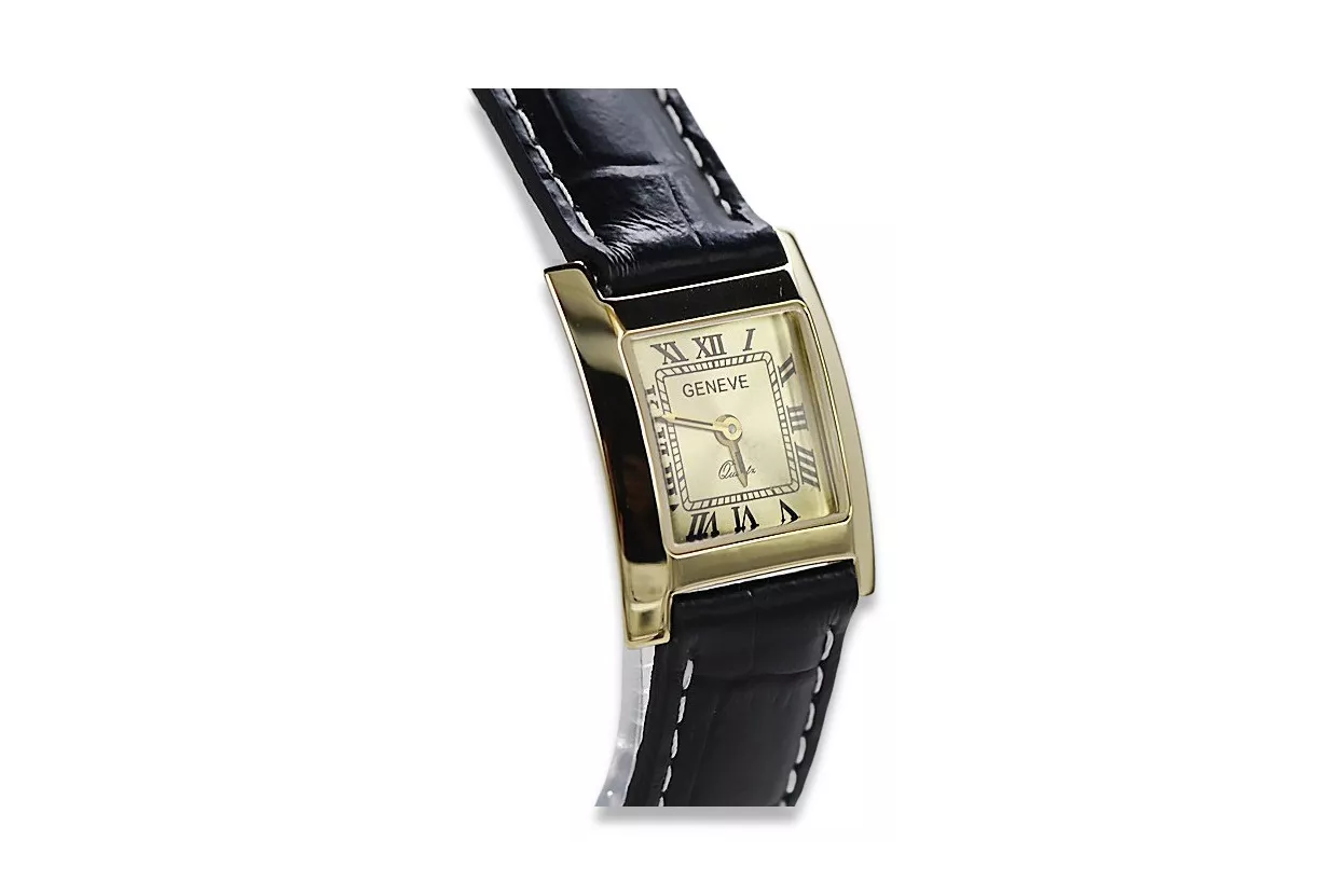 Reloj para hombres de oro Geneve ★ https://zlotychlopak.pl/es/ ★ Pureza de oro 585 333 Precio bajo!