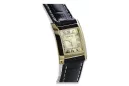 Gold men's watch Geneve ★ zlotychlopak.pl ★ Gold purity 585 333 Low Price!