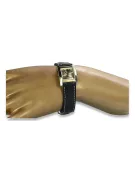 Gold men's watch Geneve ★ zlotychlopak.pl ★ Gold purity 585 333 Low Price!