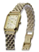 Копія Golden Women's Watch за допомогою браслета 14K Geneve LW023Y & LBW008Y