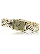 Копія Golden Women's Watch за допомогою браслета 14K Geneve LW023Y & LBW008Y