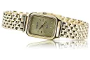 Копія Golden Women's Watch за допомогою браслета 14K Geneve LW023Y & LBW008Y