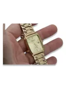 Montre Homme Or 14K, Rectangulaire, Quartz, Italienne