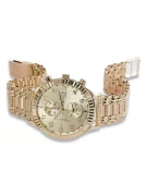 Gold men's watch Geneve ★ zlotychlopak.pl ★ Gold purity 585 333 Low Price!