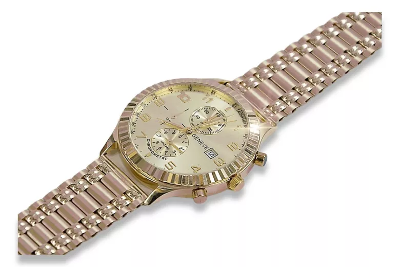 Golden Geneve pánské hodinky ★ Złotychlopak.pl ★ Čištění zlata 585 333 nízká cena!