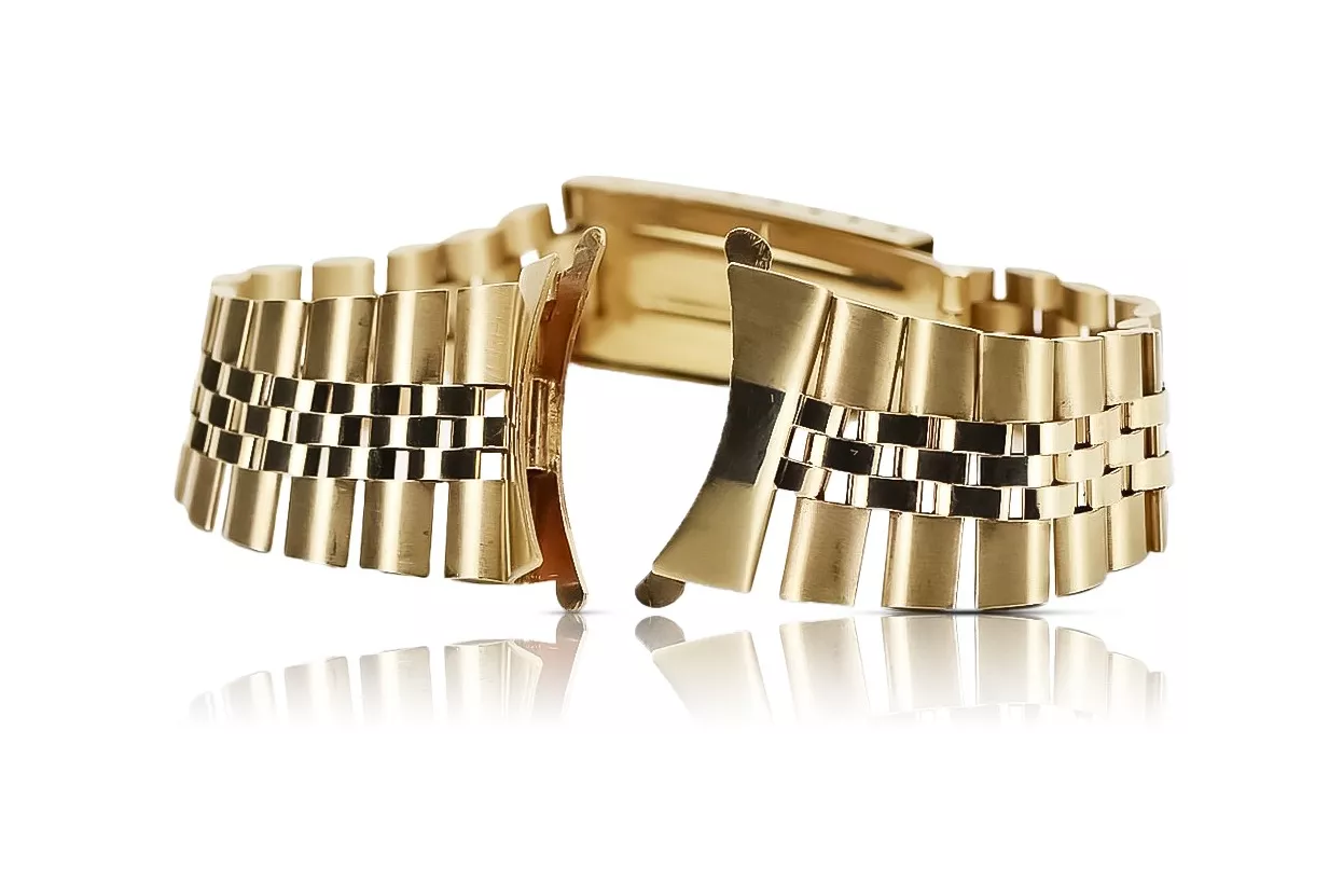 copie de Bracelet en or 14 carats 585 pour montre homme Rolex mbw016y