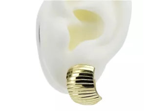 Gold earrings ★ zlotychlopak.pl ★ Gold sample 585 333 Low price!