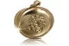 Vintage rose pink 14k 585 gold  Vintage pendant vpn001