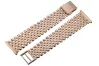 Vintage rose pink 14k 585 gold man's watch bracelet mbw003r
