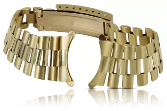 Zlatý náramek 14k 585 pro pánské hodinky Rolex MBW016Y