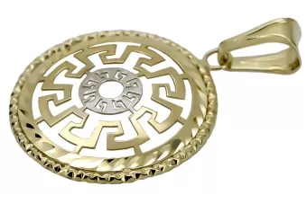 Colgante ★ de oro zlotychlopak.pl ★ Muestra de oro 585 333 precio bajo