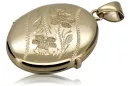 Gold Anhänger ★ zlotychlopak.pl ★ Gold Probe 585 333 niedriger Preis