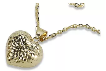 Colgante ★ de oro zlotychlopak.pl ★ Muestra de oro 585 333 precio bajo