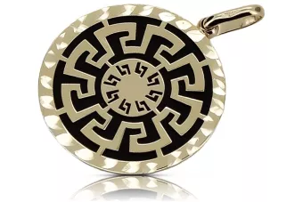 Золотой кулон ★ zlotychlopak.pl ★ Золотой образец 585 333 низкая цена
