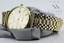 копія чоловічого золотого годинника 14k 585 Geneve mw006y&mbw005y