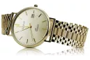 копие на мъжки златен часовник 14k 585 Geneve mw006y&mbw005y