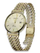 Vyrų aukso laikrodis 14k 585 Geneve mw006y&mbw001y