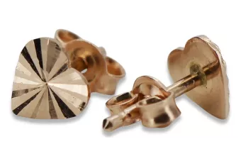 Златни обеци ★ zlotychlopak.pl ★ Златна проба 585 333 Ниска цена!