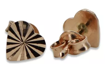 Золоті сережки ★ zlotychlopak.pl ★ Золотий зразок 585 333 Низька ціна!