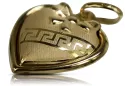 Золотой медальон Марии икона кулон ★ zlotychlopak.pl ★ Золото 585 333 низкая цена
