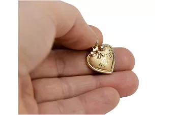 Золотой медальон Марии икона кулон ★ zlotychlopak.pl ★ Золото 585 333 низкая цена