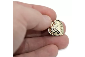 Златна Мери медальон икона висулка ★ zlotychlopak.pl ★ злато 585 333 ниска цена