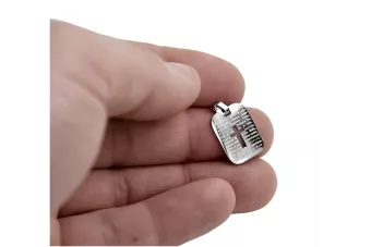 копия крестика с золотой медалью pm010