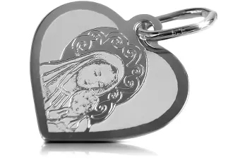 Gold Mary medallion icon pendant ★ zlotychlopak.pl ★ Gold 585 333 low price