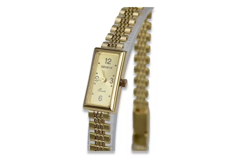 Reloj ★ de oro para damas zlotychlopak.pl Pureza de oro 585 333 ¡★ Precio bajo!