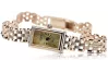 Vintage rose gold lady watch Geneve Lady Gift lw030r