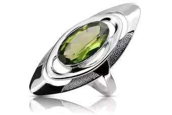 RUSKÝ SILVER 925 ROZDELENÝ S PERIDOTEMOM VRC189S