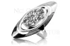 Vintage silver 925 Setting Ring vrc189s
