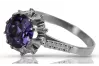 Vintage silver 925 Alexandrite ring vrc045s Vintage