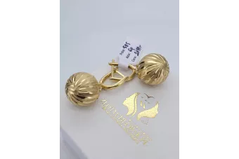 Gold earrings ★ zlotychlopak.pl ★ Gold sample 585 333 Low price!