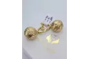 Pendientes de oro de 14k ★ https://zlotychlopak.pl/es/ ★ Oro fino 585 333 ¡Barato!