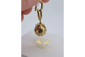 Gold earrings ★ zlotychlopak.pl ★ Gold sample 585 333 Low price!